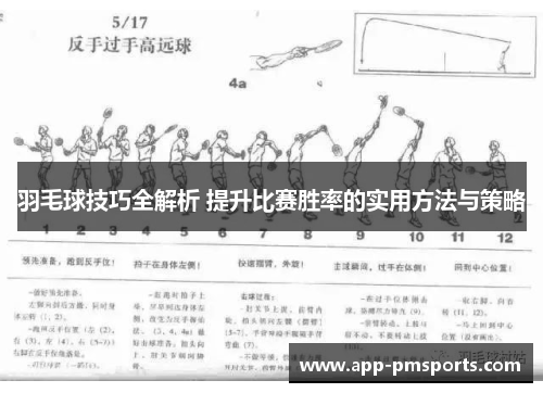 羽毛球技巧全解析 提升比赛胜率的实用方法与策略